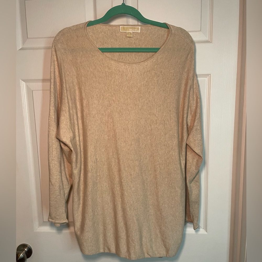 Michael Kors oatmeal color sweater